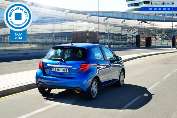 Consumentenbond Toyota Yaris allerbeste Beste uit de test back