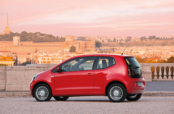 Volkswagen up Beste uit de Test Consumentenbond side back