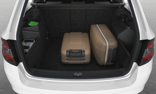 Nieuwe Skoda Fabia Combi trunk