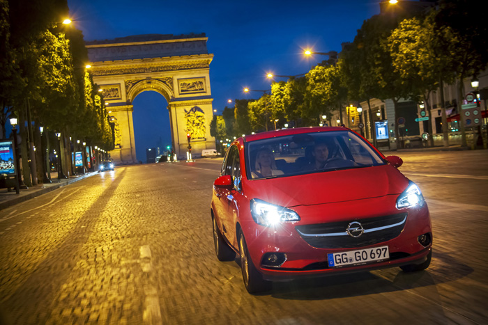 Nieuwe Opel Corsa front dynamic