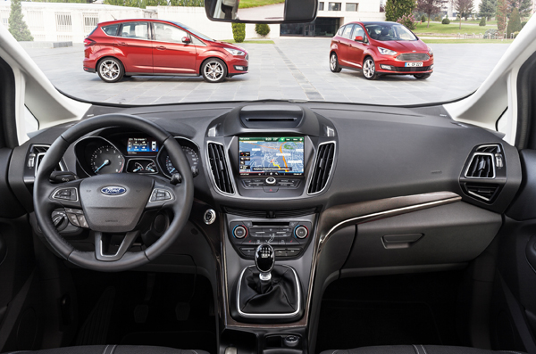 Nieuwe Ford C-MAX Grand C-MAX interieur