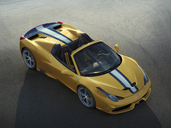 Ferrari 458 Speciale A top