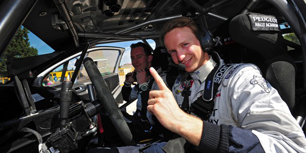 Kevin Abbring Peugeot WRC
