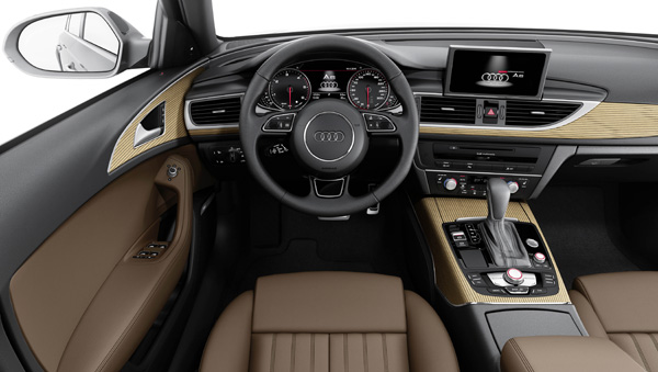 Vernieuwde Audi A6 interieur