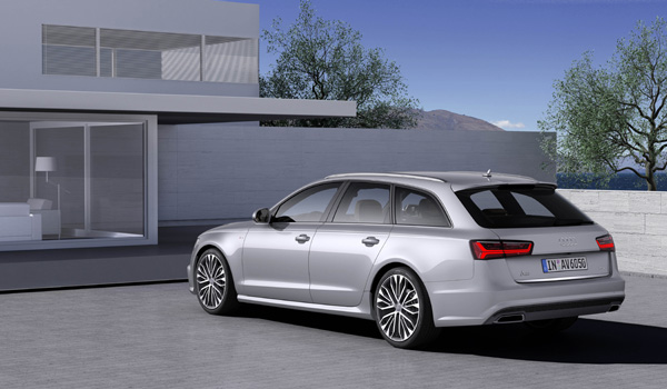 Vernieuwde Audi A6 wagon back