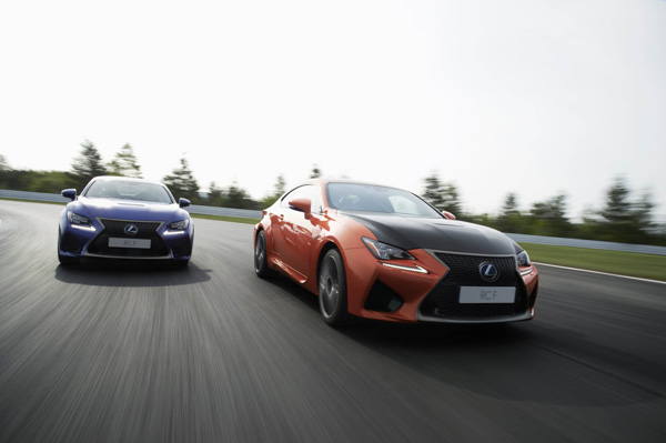 Lexus RC F hoogwaardige techniek potente prestaties action2