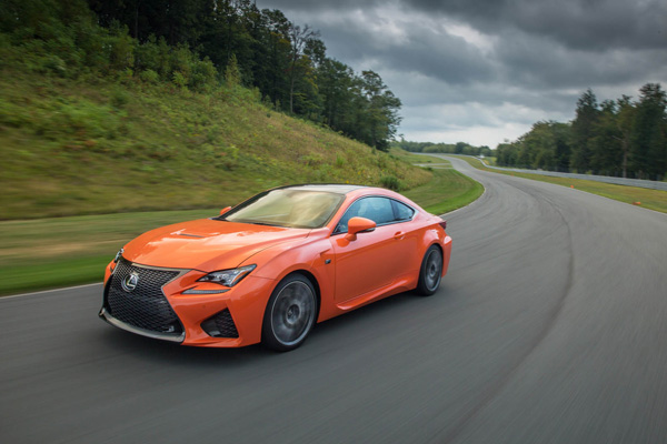 Lexus RC F hoogwaardige techniek potente prestaties header