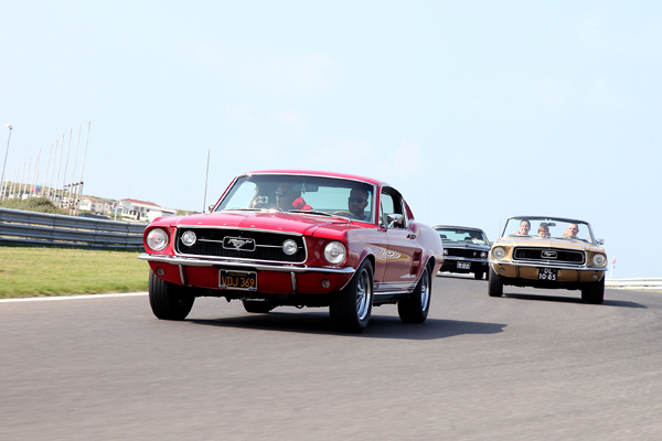 50 jaar Ford Mustang evenement racing