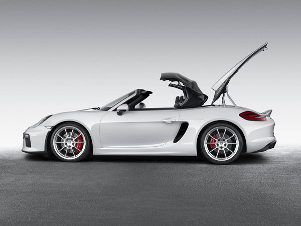 Porsche Boxster Spyder side