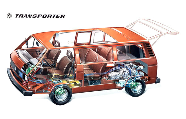 Volkswagen T3 Transporter technic