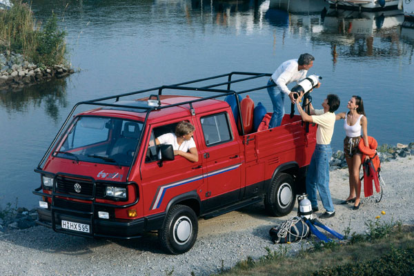 Volkswagen T3 dubbele cabine