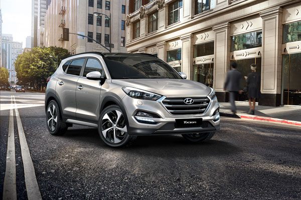 Nieuwe Hyundai Tucson 3kw front