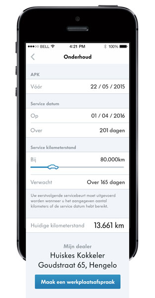 Mijn Volkswagen app overzicht2