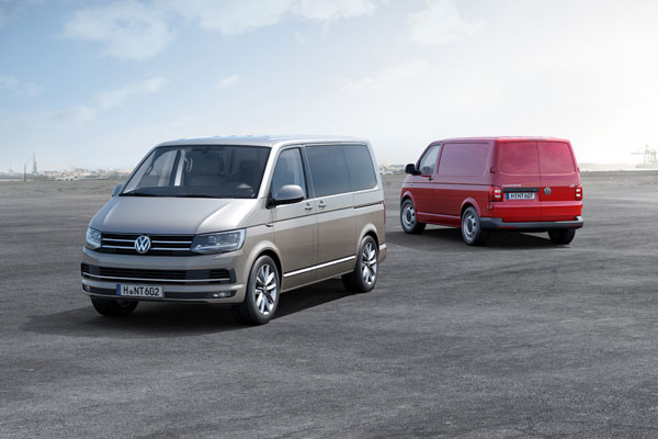 Nieuwe Volkswagen T6 old and new