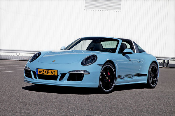 Porsche 911 Targa 4S Exclusive Edition 3kwfront