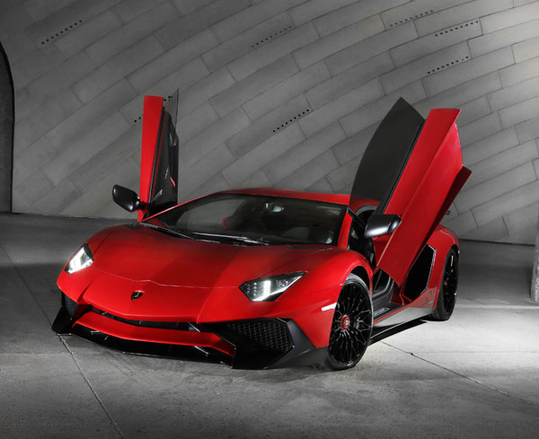 Lamborghini Aventador 3kw front