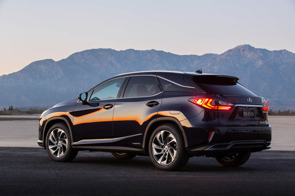 Nieuwe Lexus RX onthuld New York back