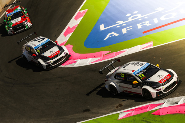 Citroen WTCC Marokko 2015 action2