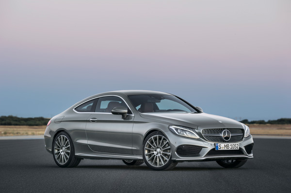 Nieuwe Mercedes-Benz C-Klasse silver 3kw