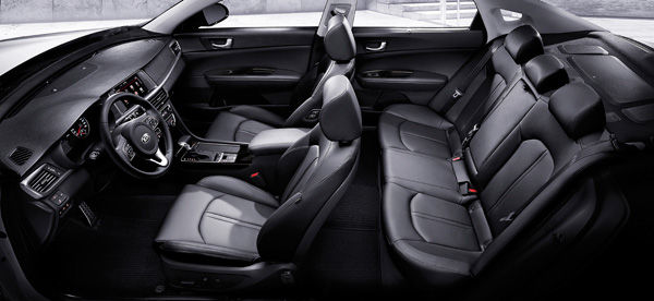 New Kia Optima interieur side