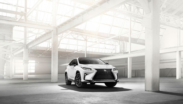 Lexus RX white front 2015