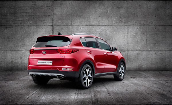 Kia Sportage 2016 3kw back