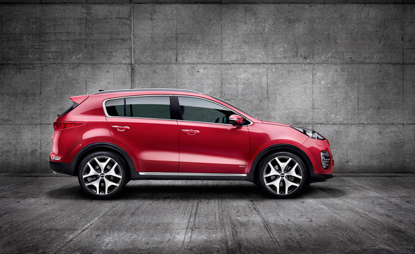 Kia Sportage 2016 side