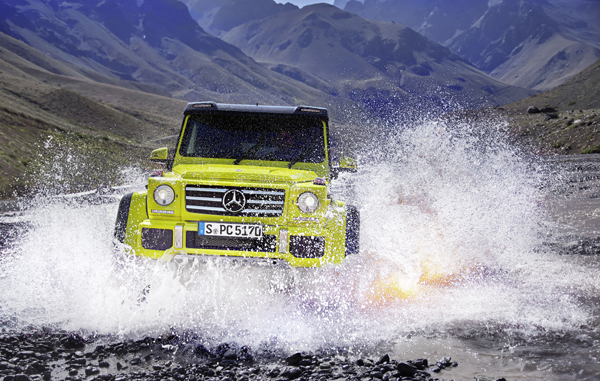 Mercedes-Benz G 500 4x4 2 splash