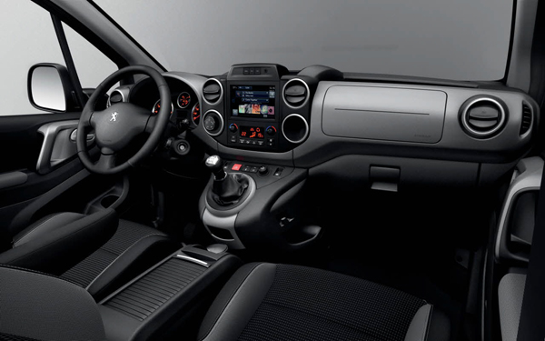 Nieuwe Peugeot Partner 2015 Tepee interieur