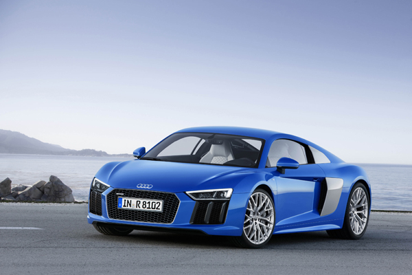 Nieuwe Audi R8 3kwfront