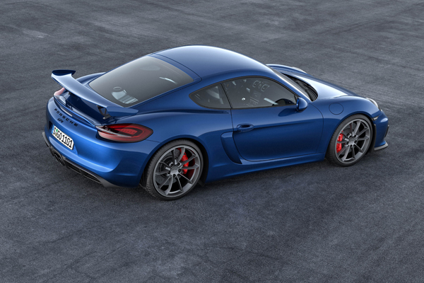 Porsche Cayman GT4 still back