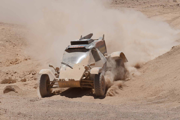 Tom Coronel MAXXIS DAKAR Marathon etappe dust