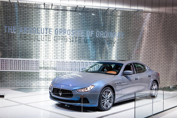 Maserati 2015 Detroit auto show Ghibli Ermenegildo Zegna Edition