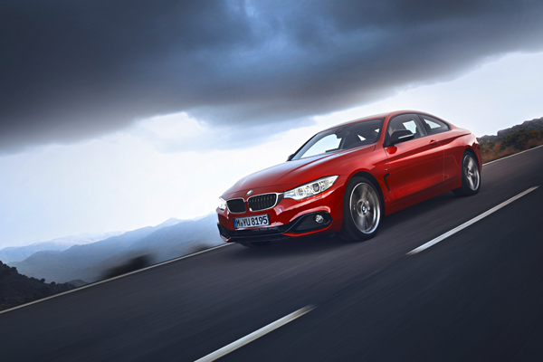 New BMW 4 Series Coupe sport line