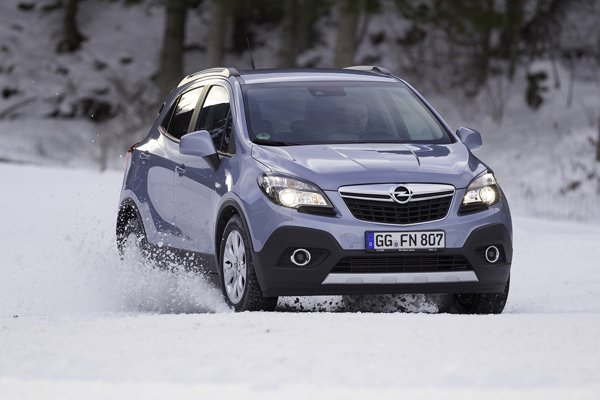 Nieuwe Opel Mokka verkopen snow