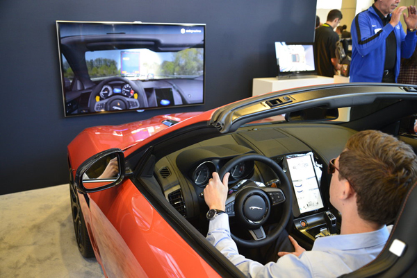 Jaguar Landrover Seeing Machines Driving Monitoring System test