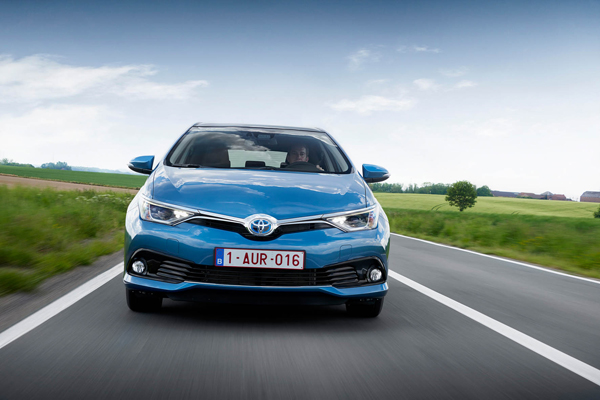 Nieuwe Toyota Auris Hatchback front