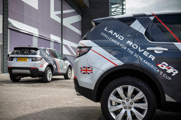 Land Rover partner Bar America Cup Zeilraces back