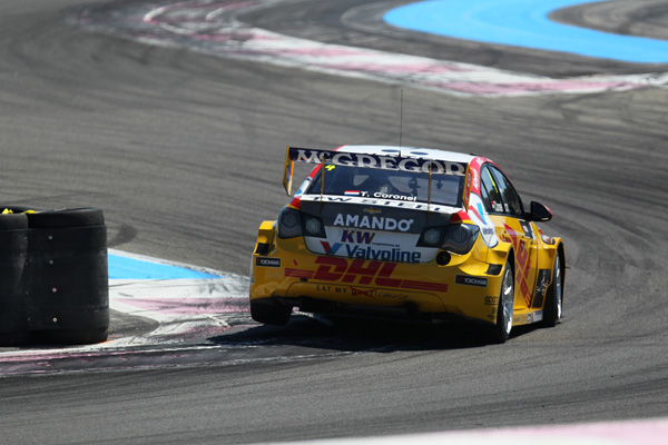 Tom Coronel WTCC Chevrolet Paul Ricard back