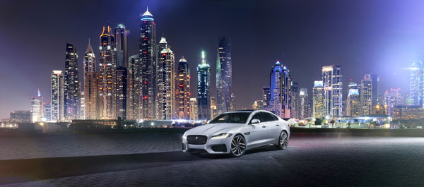 Jaguar XF S Hero night still