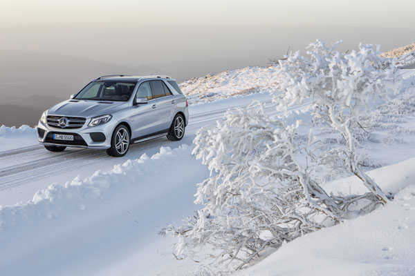 Mercedes-Benz GLE AMG GLE 63 grey snow