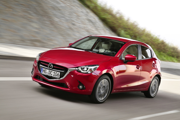 Mazda2 2015 driving