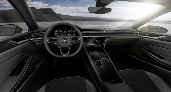 VW Sport Coupe Concept GTE interieur