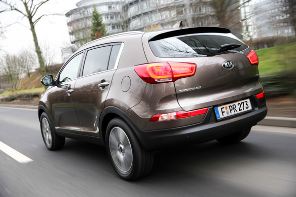 KIA Sportage JD Power back