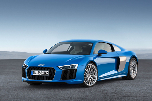 Nieuwe Audi R8 V10 front