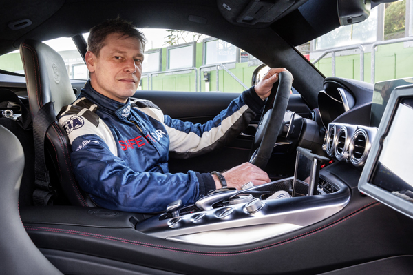 Mercedes-Benz AMG GT F1 cockpit Bernd