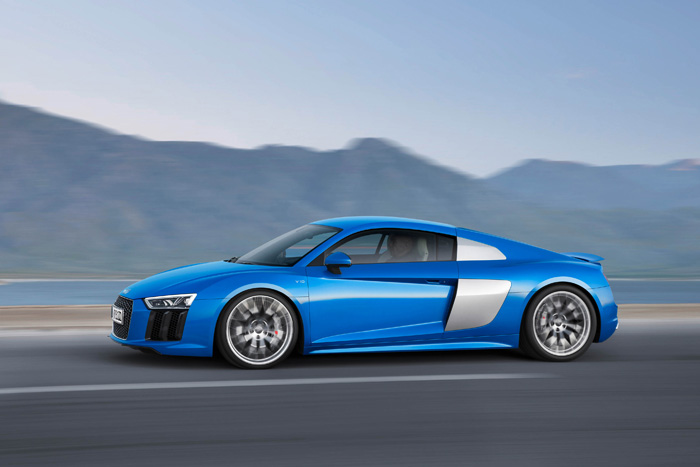 Audi R8 V10 header