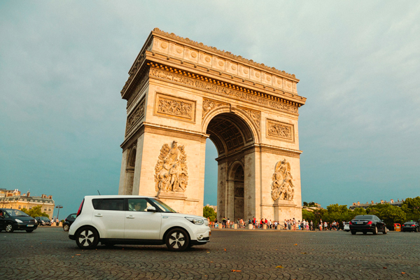 Electric Roadmovie KIA Soul Paris