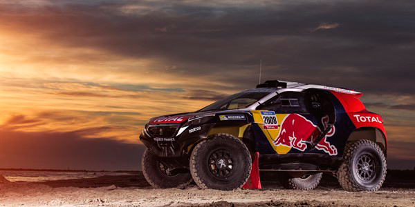 Peugeot DAKAR sunset