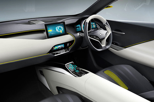 Mitsubishi eX Concept World Premiere interieur